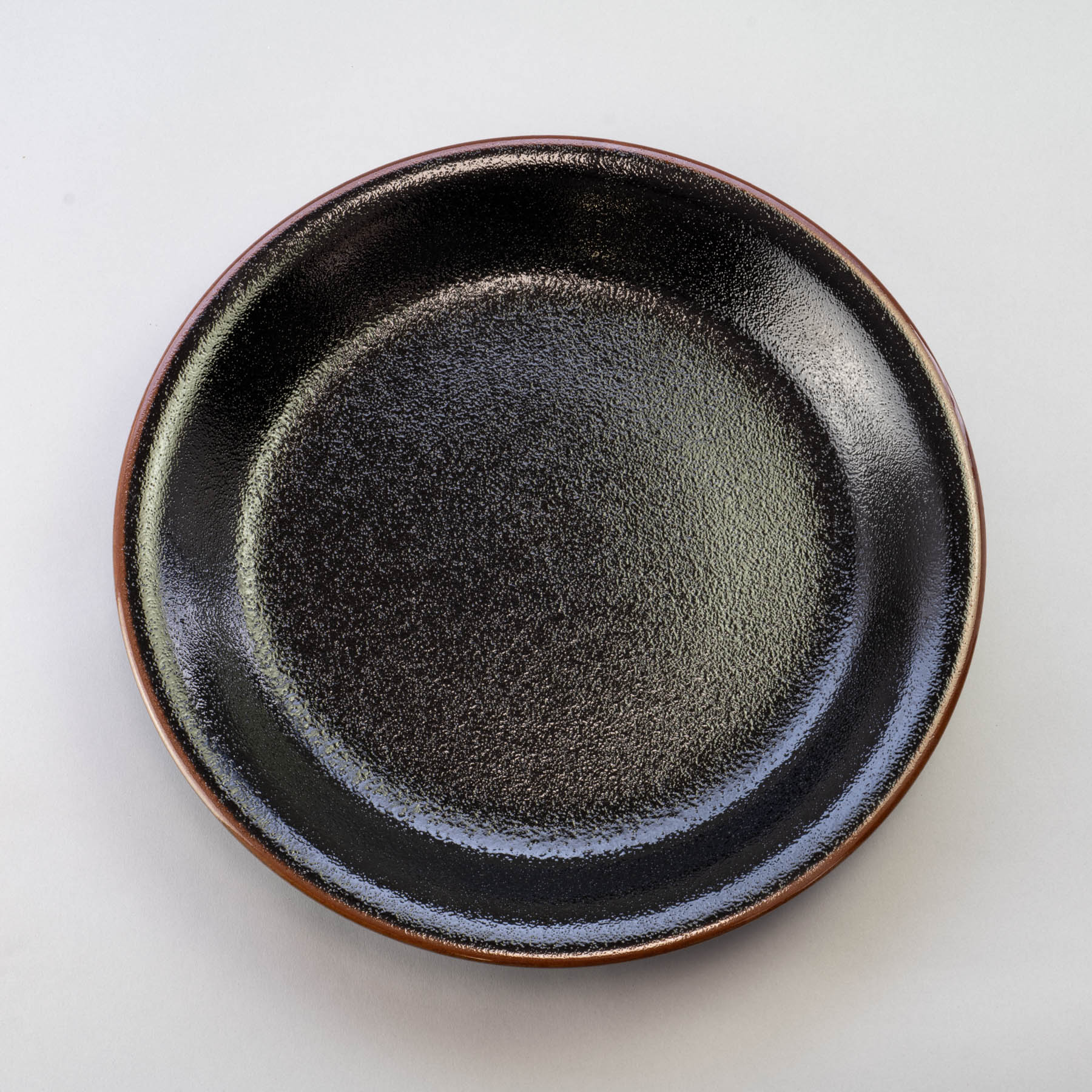 YUZU TENMOKU D28.2cm Deep Plate