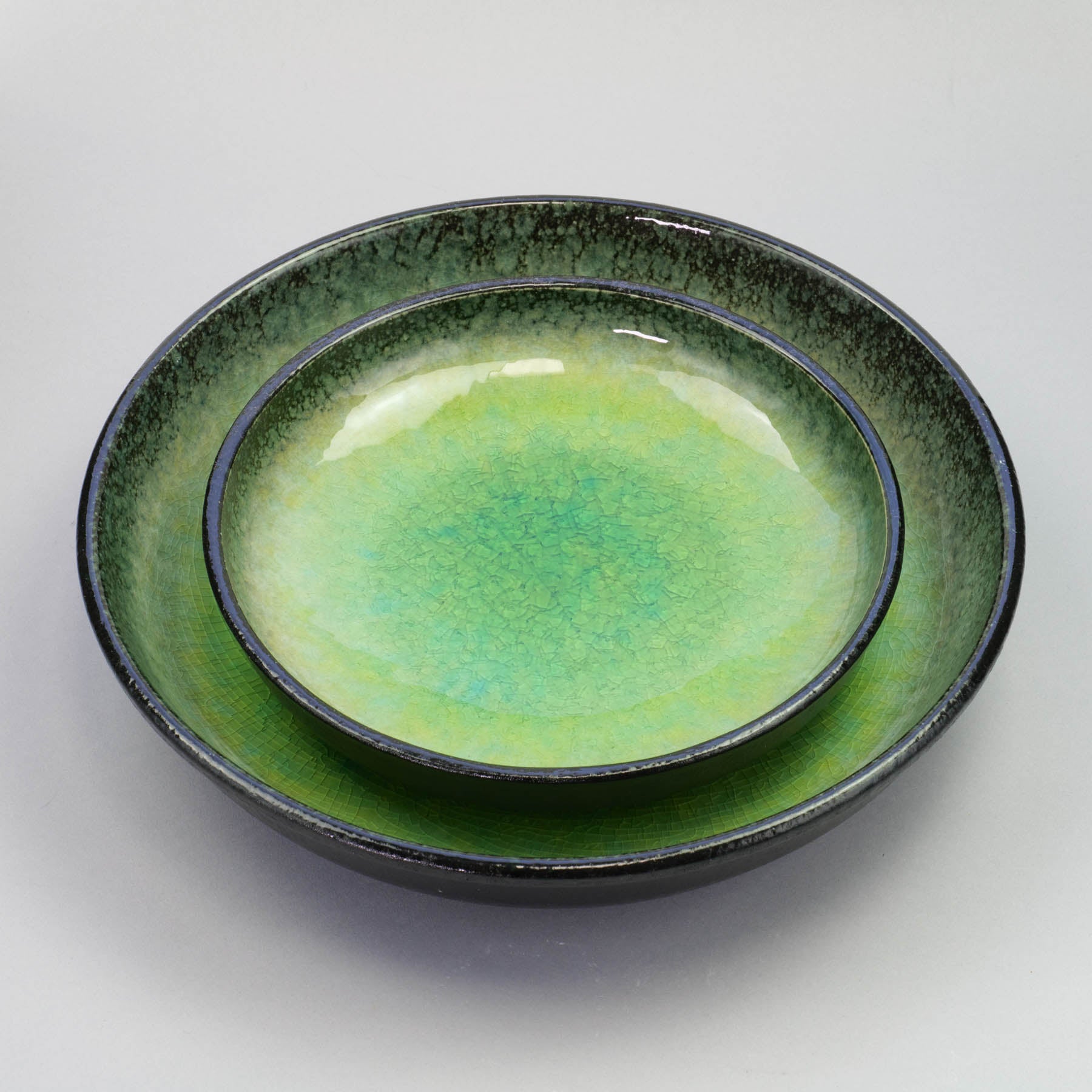 Ariake Green Round Bowl