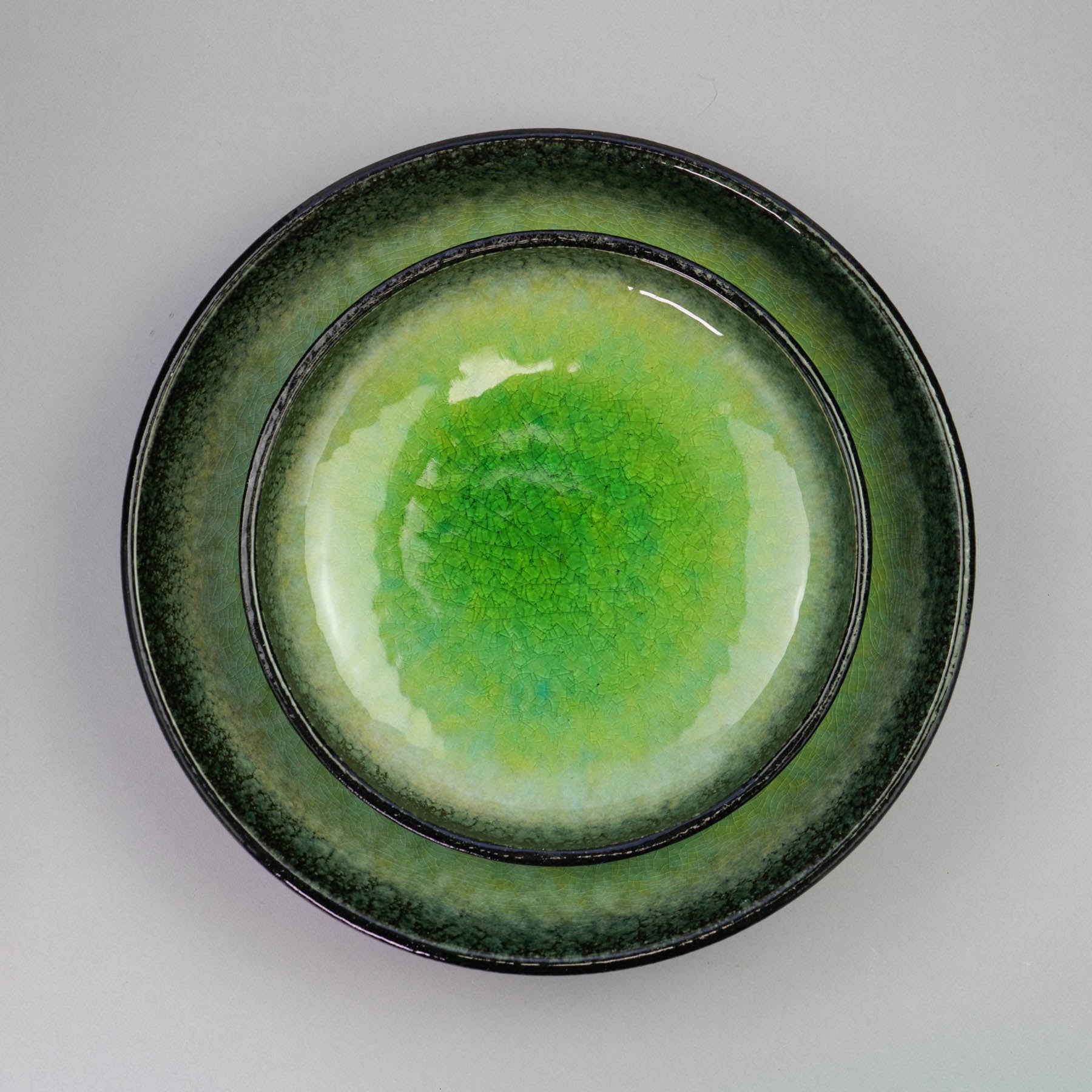 Ariake Green Round Bowl