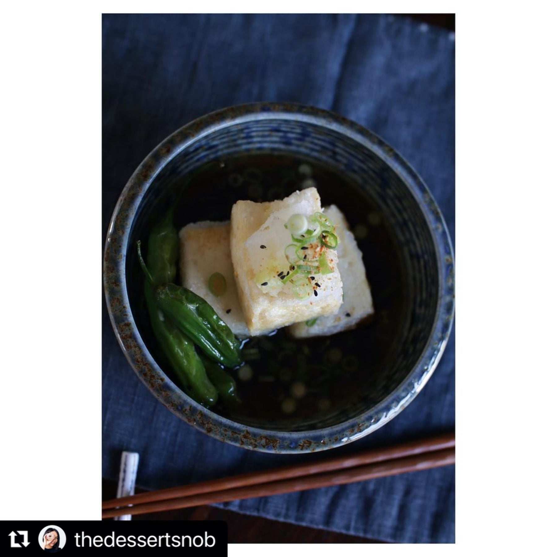 AINAGASHI Blue Kukuri Bowl