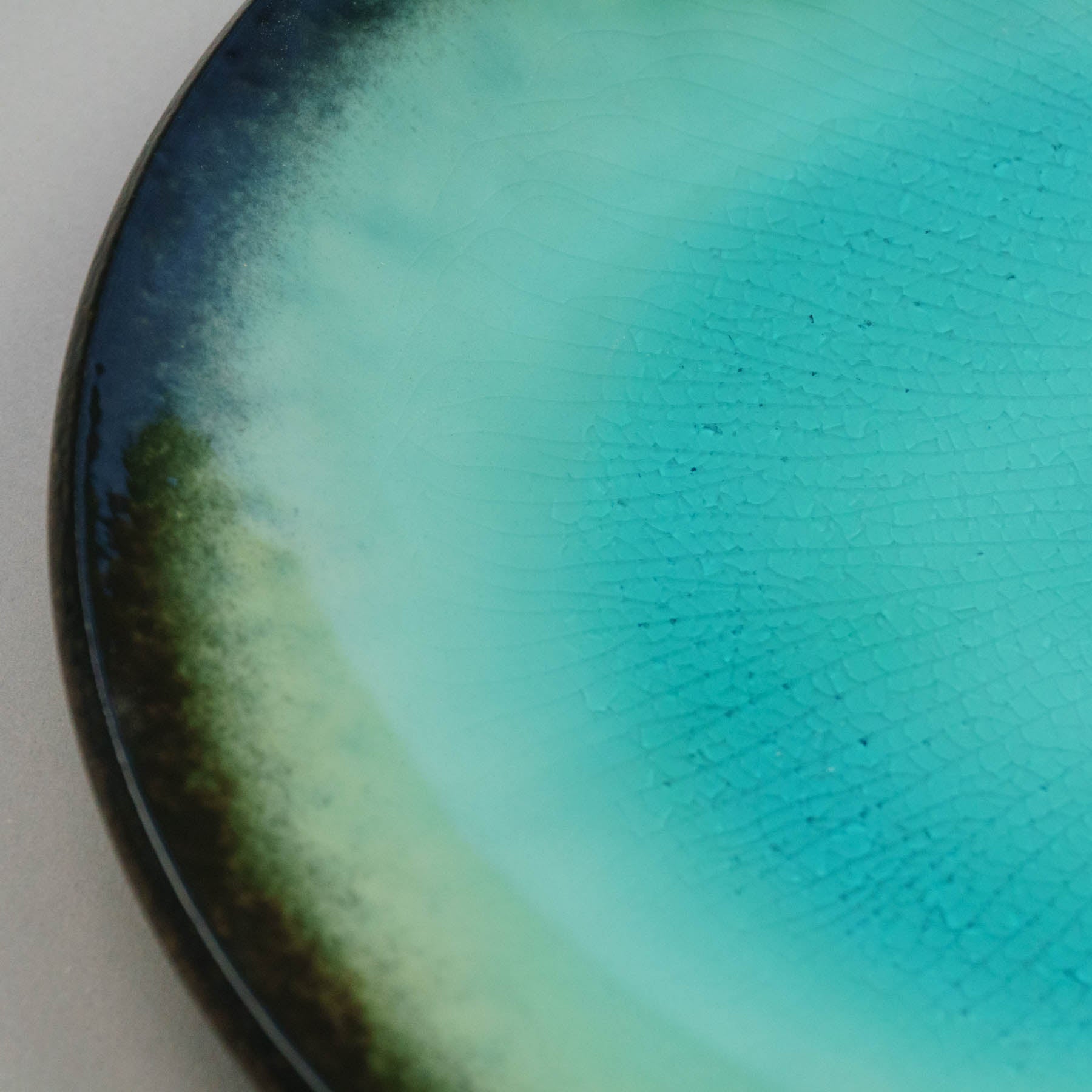 ORURI Blue 21cm Round Plate