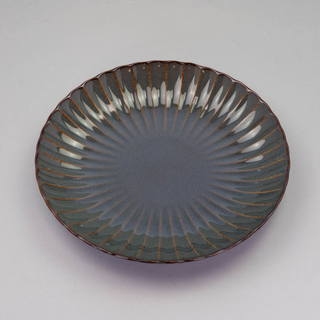 HANA Blue Gray Plate