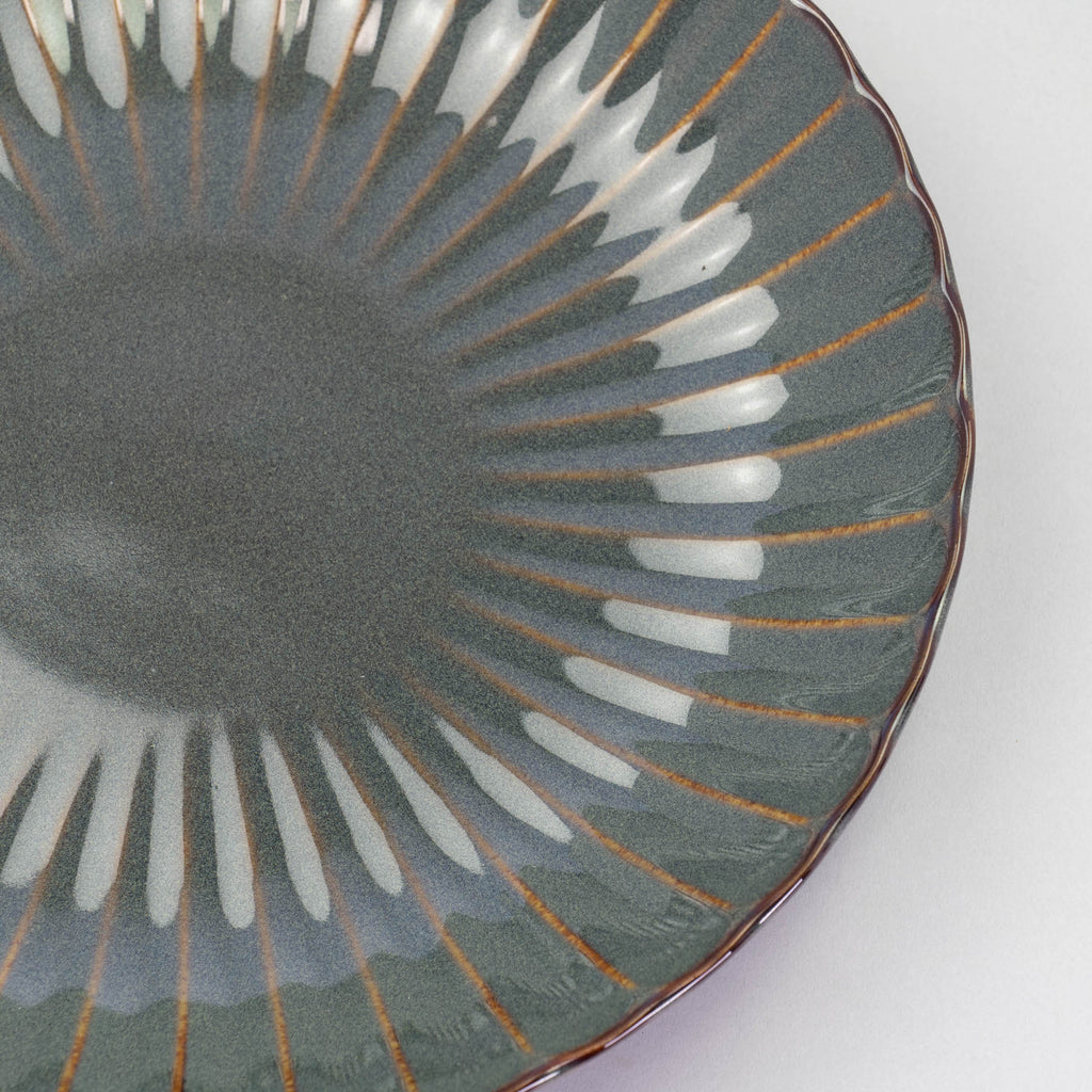 HANA Blue Gray Plate