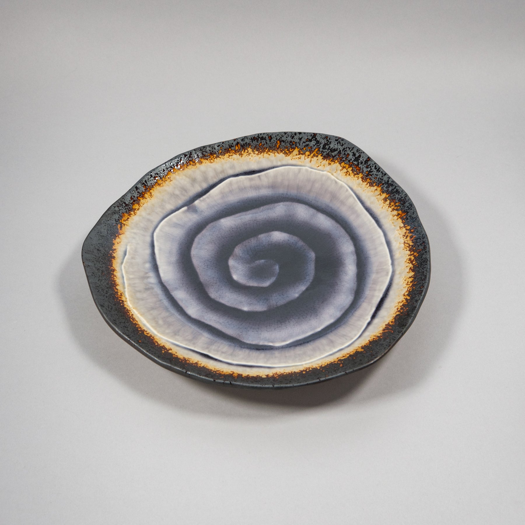 Amethyst Purple Triangle Plate
