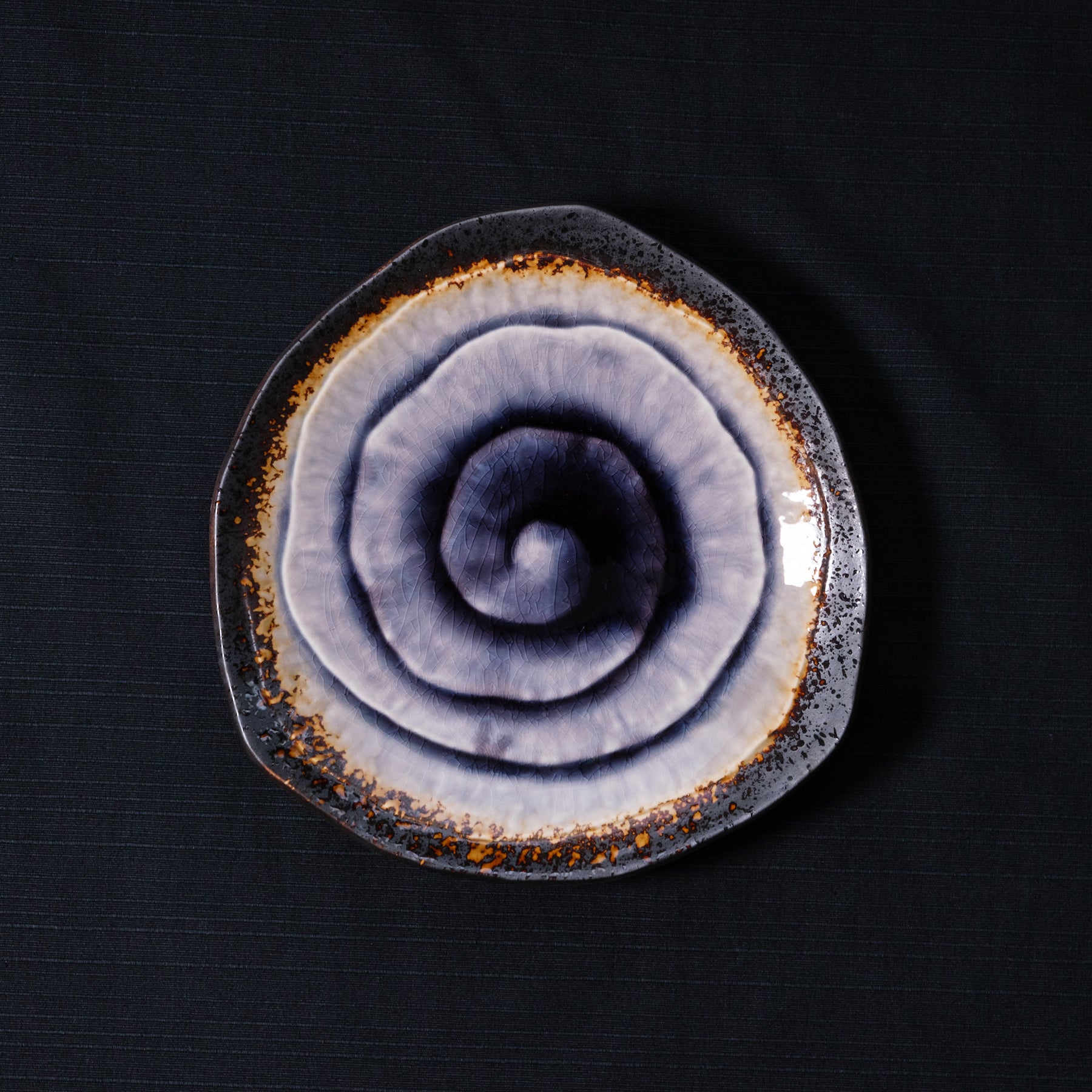Amethyst Purple Triangle Plate