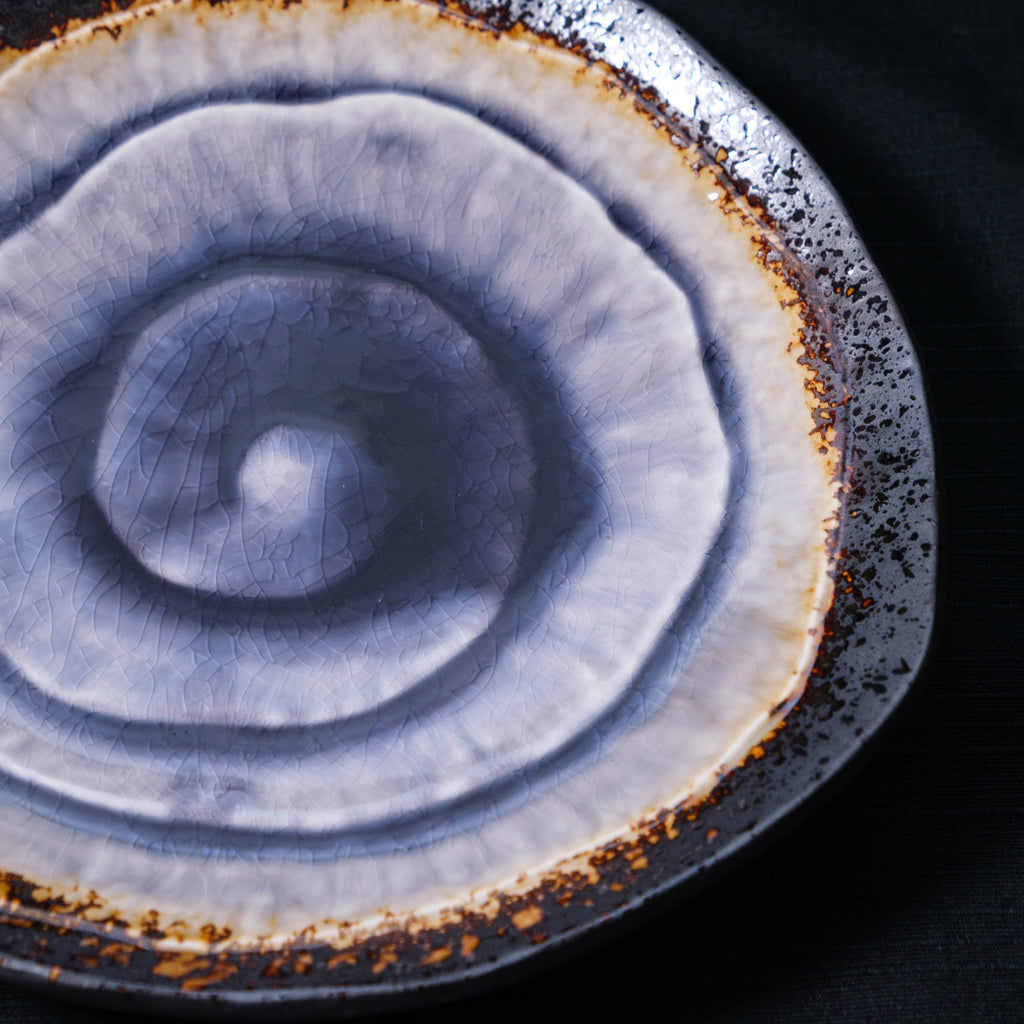 Amethyst Purple Triangle Plate