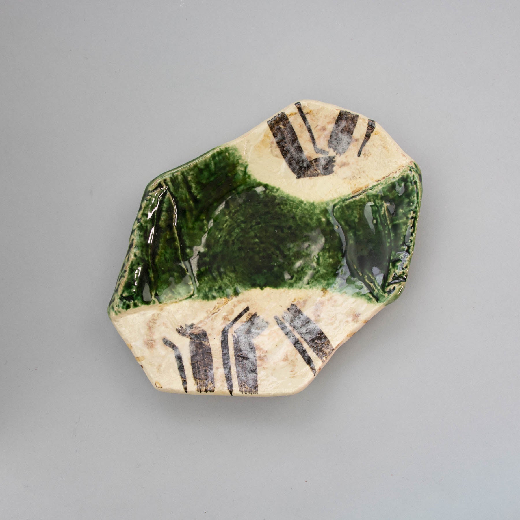 ORIBE 21cm Polygon Plate