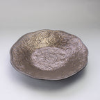 Gold Kessho D28cm UZUMAKI Plate