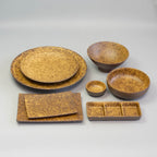 EKI Brown Round Plate