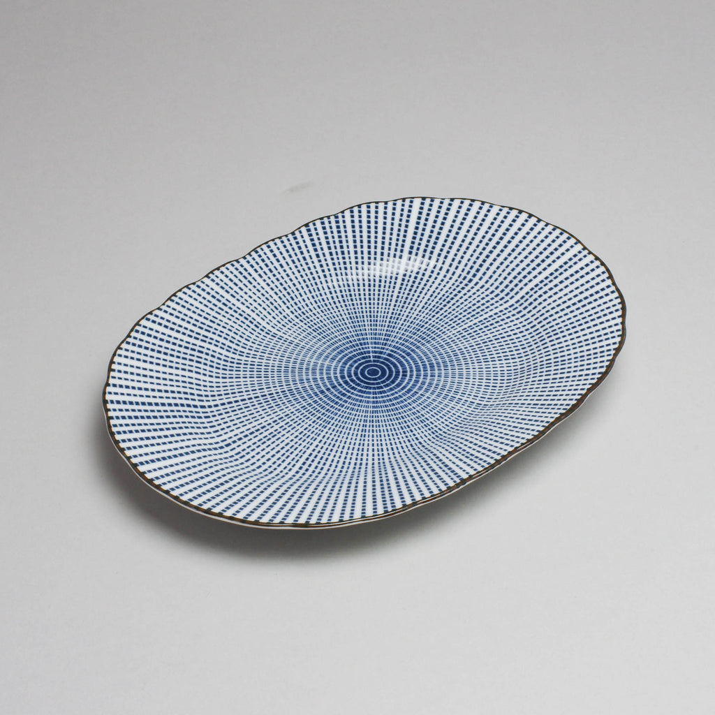 Sendan Tokusa 19.8cm Koban Plate