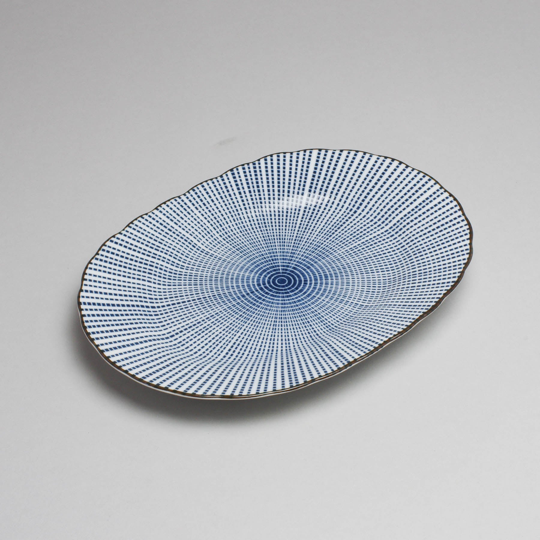 Sendan Tokusa 19.8cm Koban Plate