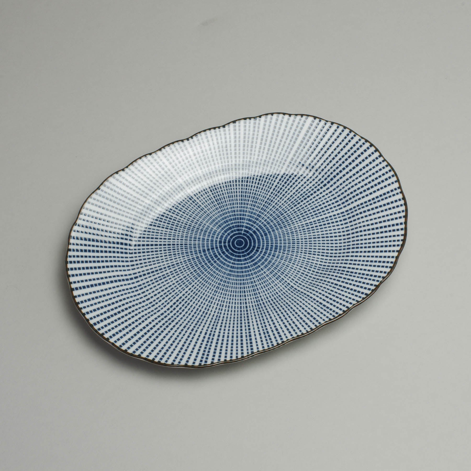 Sendan Tokusa 19.8cm Koban Plate
