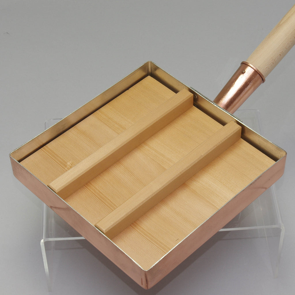 Wooden Lid for Copper Tamagoyaki Egg Pan