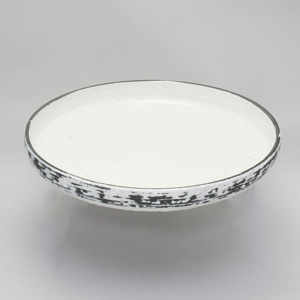 Snow White Flat Bowl - 31.5x6.0cm