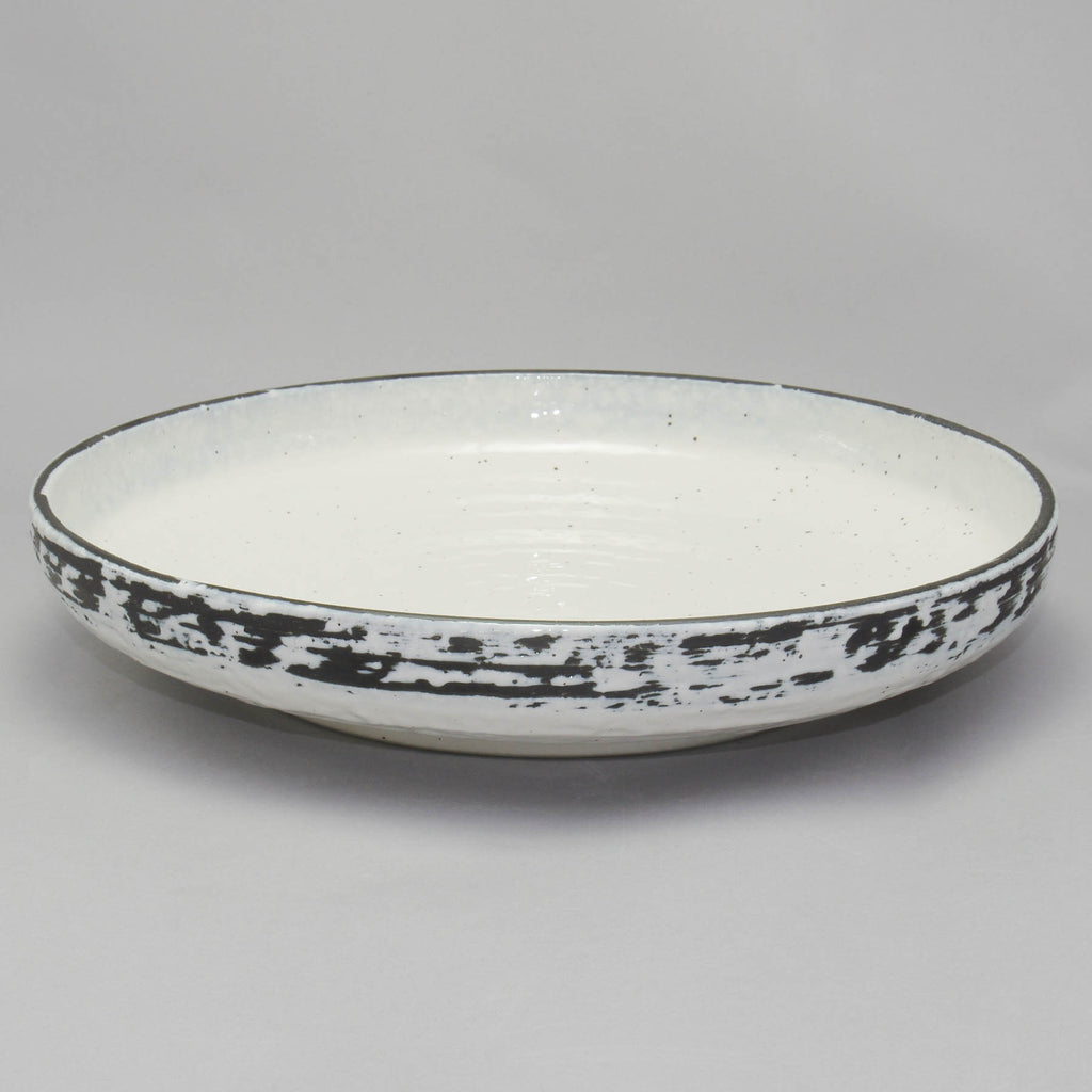 Snow White Flat Bowl - 31.5x6.0cm