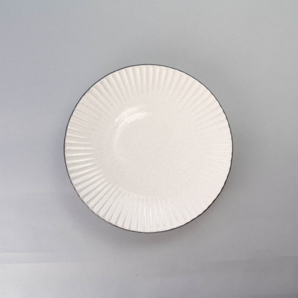 SHINOGI 22.5cm White Plate