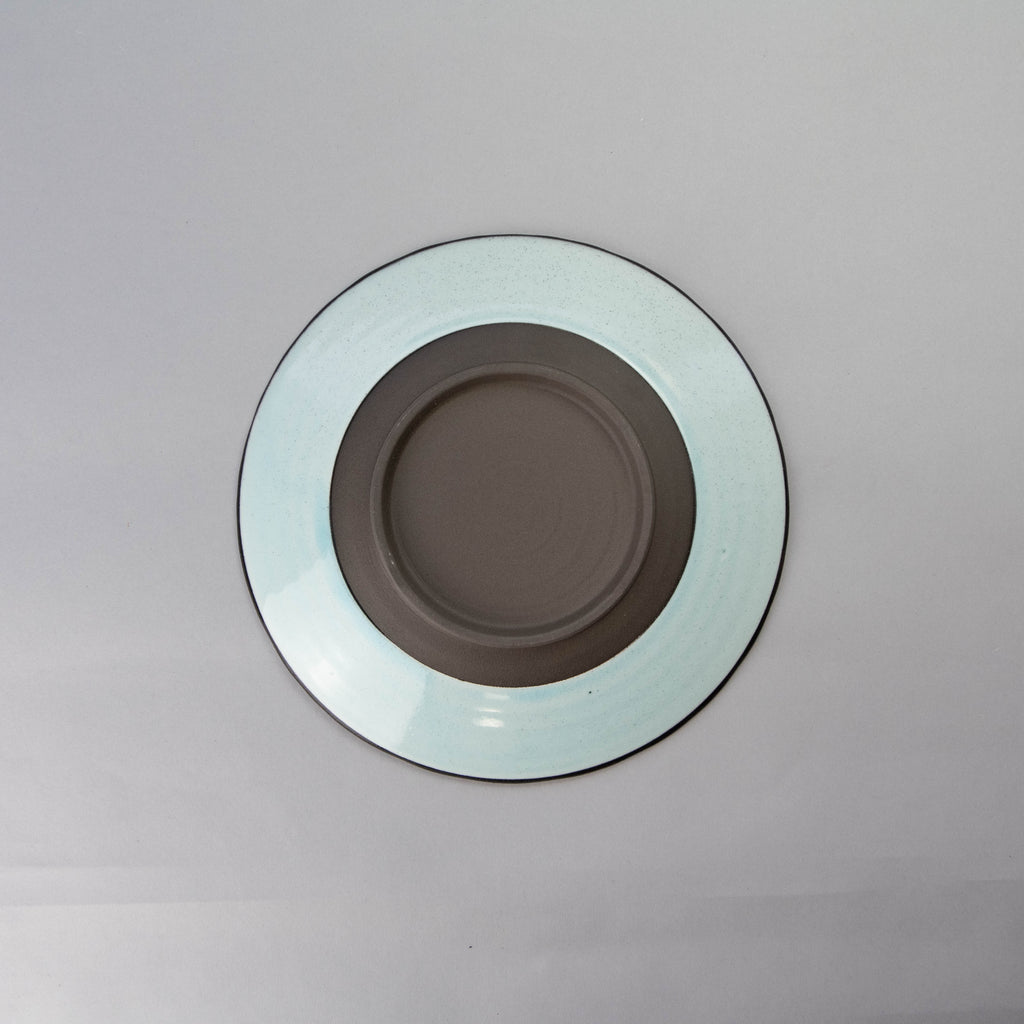 SHINOGI 22.5cm Sky Blue Plate