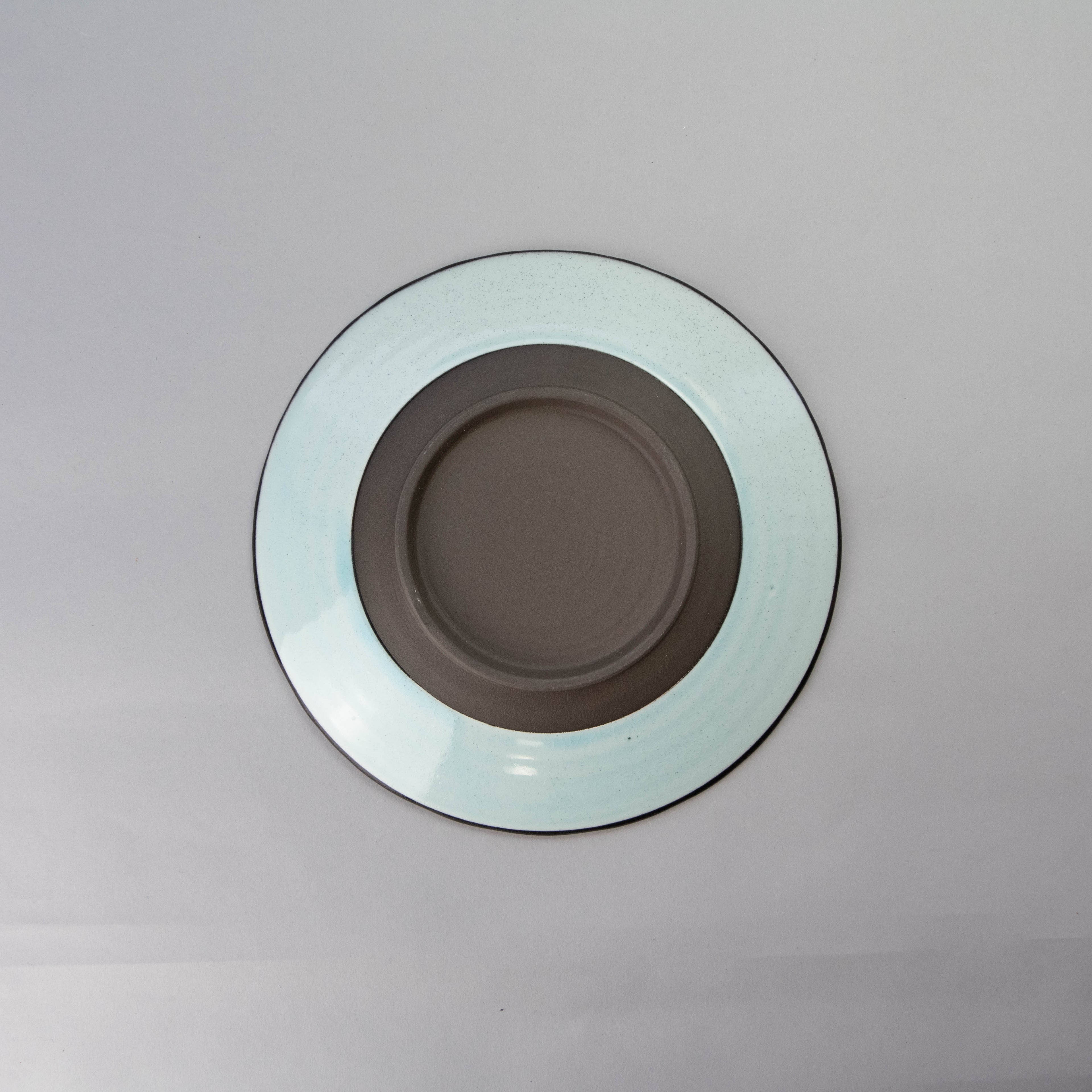 SHINOGI 22.5cm Sky Blue Plate