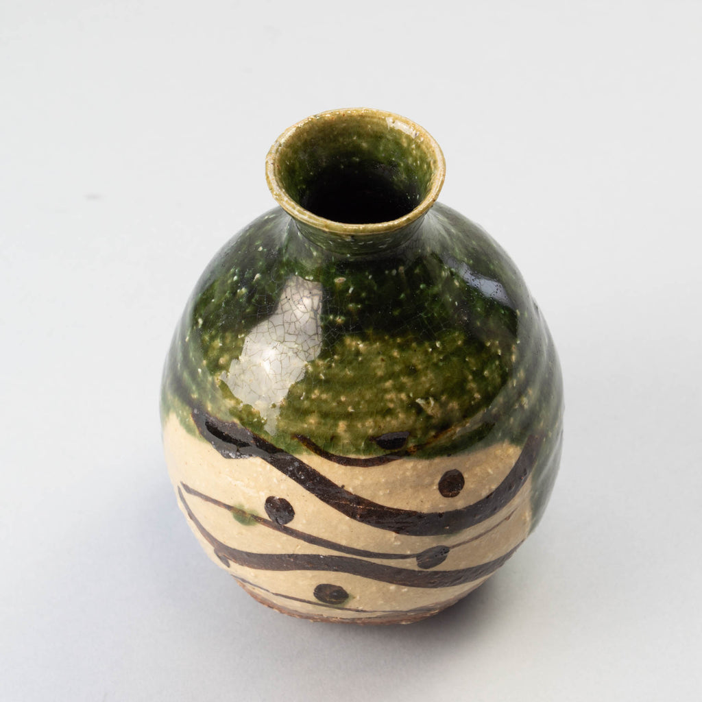 -KEIZAN WADA- E ORIBE Sake Set
