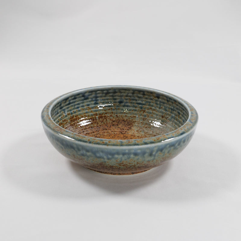AINAGASHI Blue Kukuri Bowl