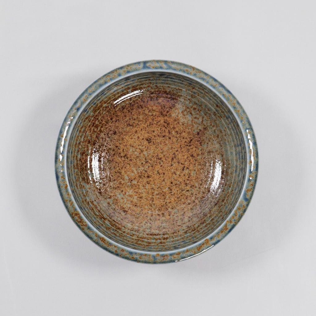 AINAGASHI Blue Kukuri Bowl
