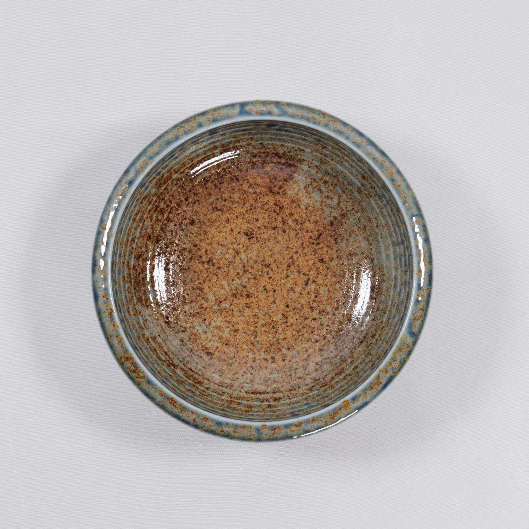 AINAGASHI Blue Kukuri Bowl