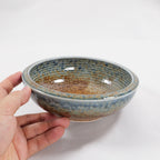 AINAGASHI Blue Kukuri Bowl