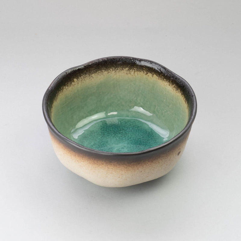 Peacock Green D15cm Round Bowl