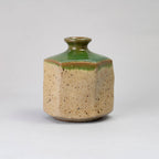 ORIBE Green Hexagon Vase