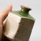 ORIBE Green Hexagon Vase