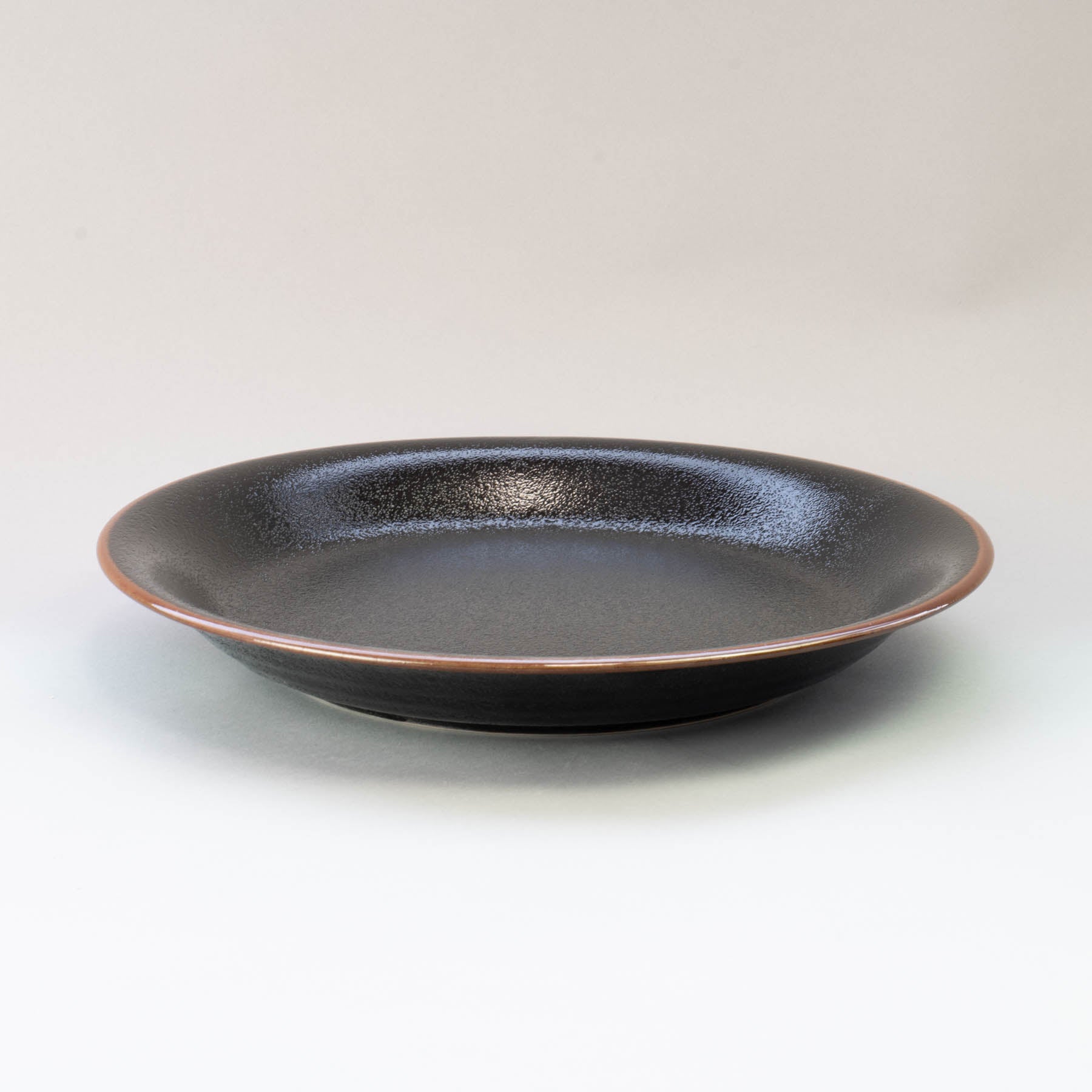 YUZU TENMOKU D28.2cm Deep Plate