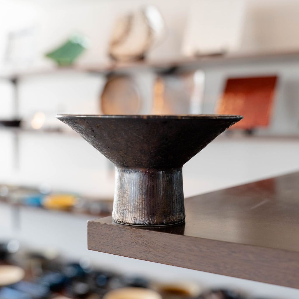 Gold Kessho 13cm Stem Bowl