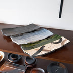 Tanka Charcoal 37cm Legged Plate