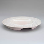 Pearl Luster D22cm Dot Rim Plate