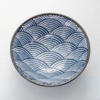 SEIGAIHA Blue Wave 20cm Noodle Bowl