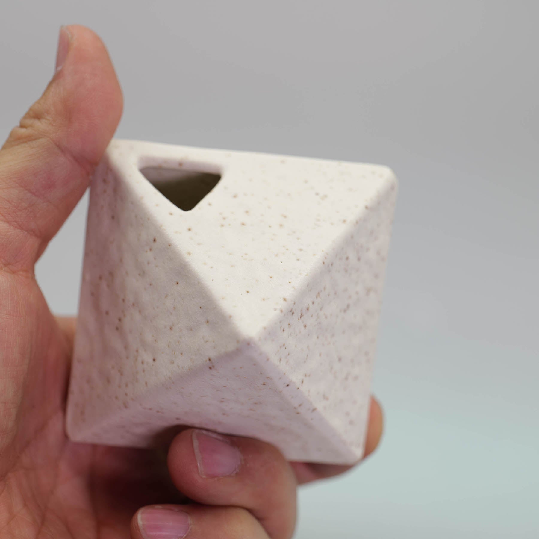 Octahedron Flower Vase