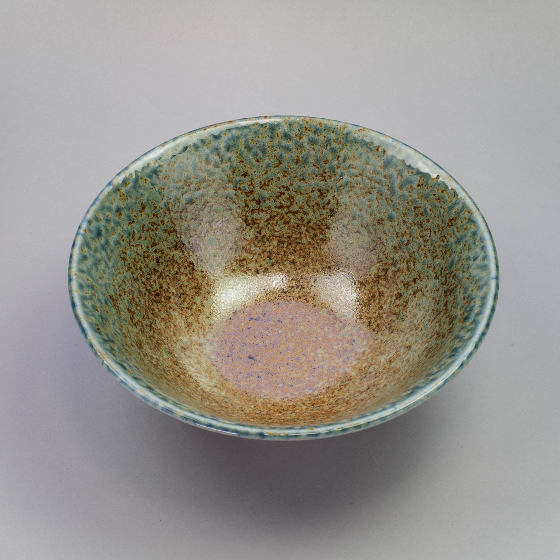 AINAGASHI Blue 19.8cm Soba Bowl
