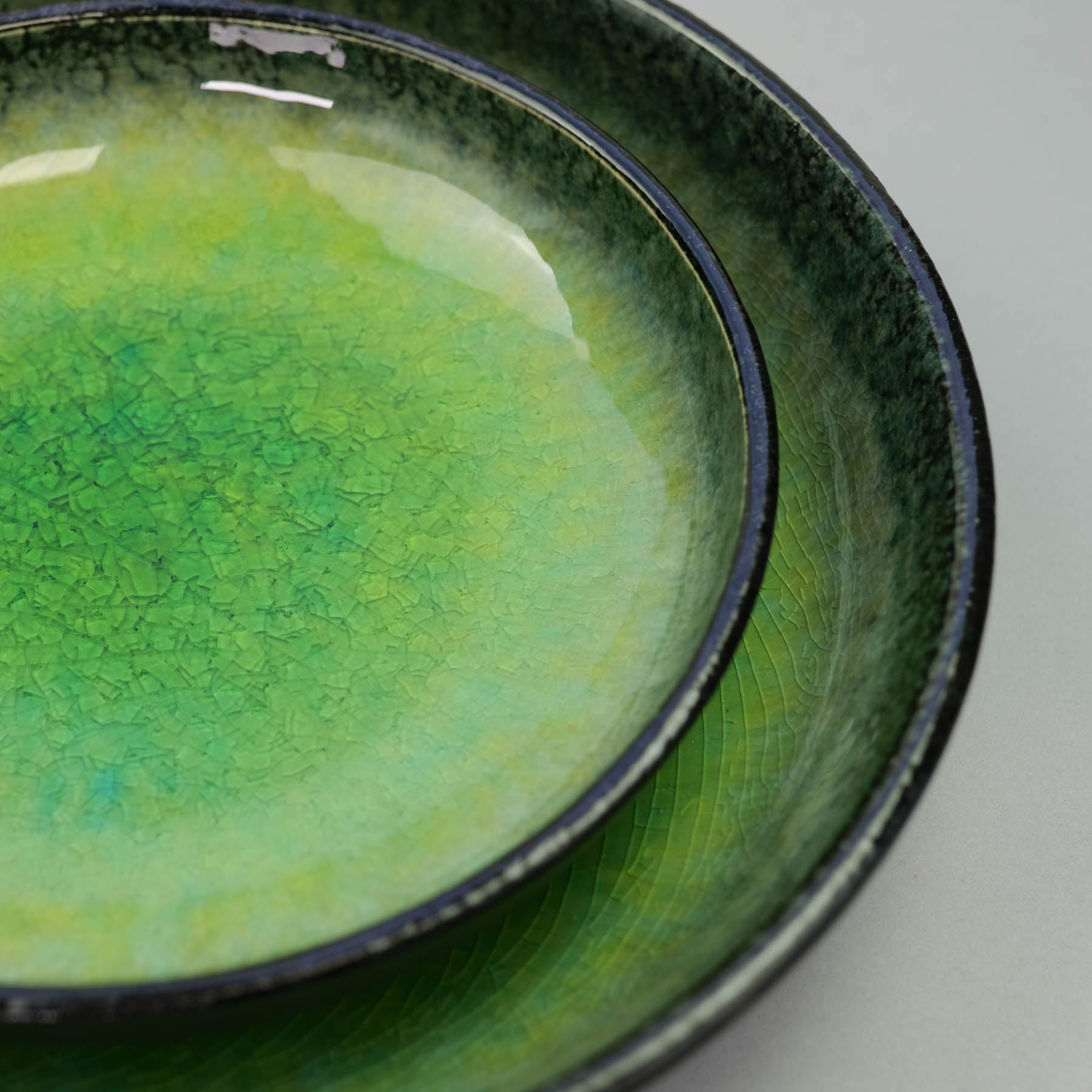 Ariake Green Round Bowl