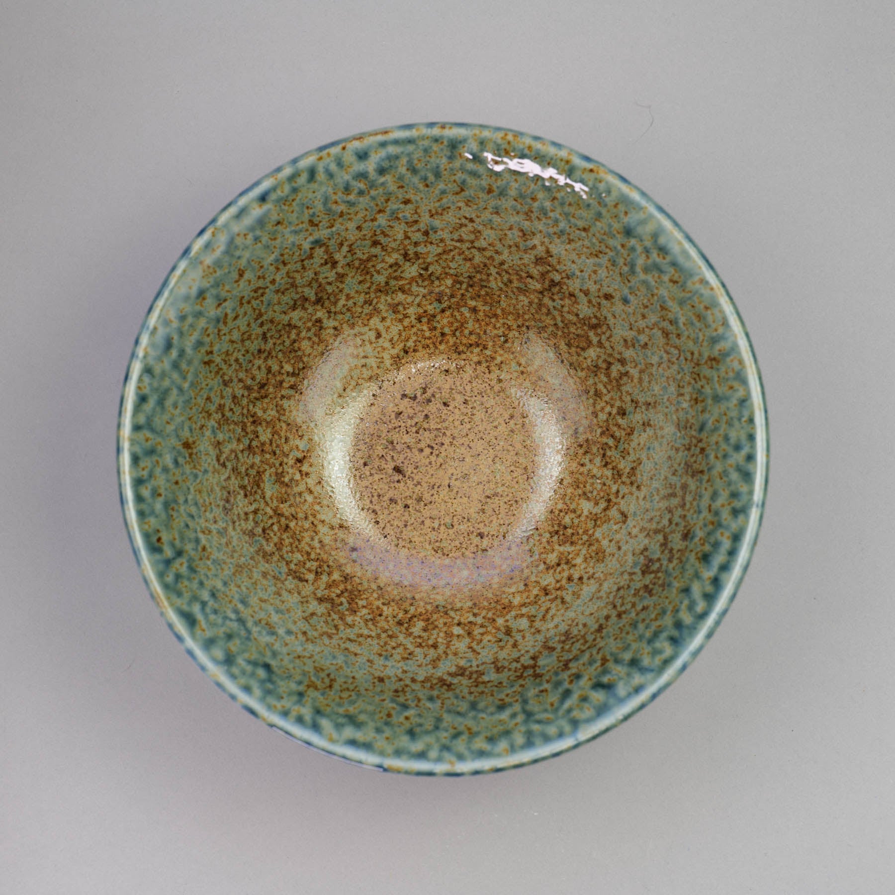 AINAGASHI Blue 19.8cm Soba Bowl