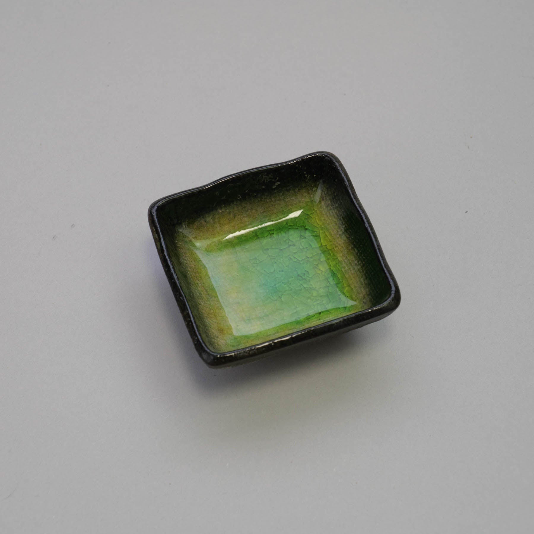 AI-HIWA Green 7cm Square Dish