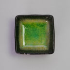 AI-HIWA Green 7cm Square Dish